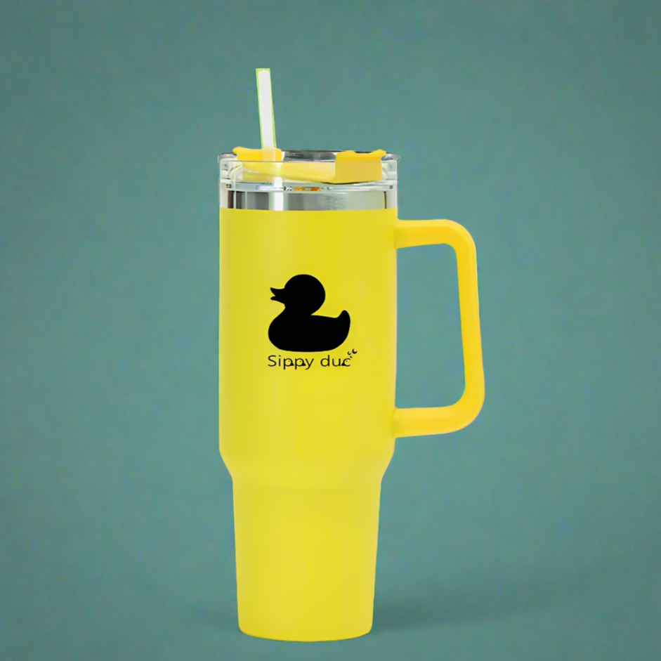 Sippy duc🫧 40oz Vacuum Insulated Stainless Steel Tumbler