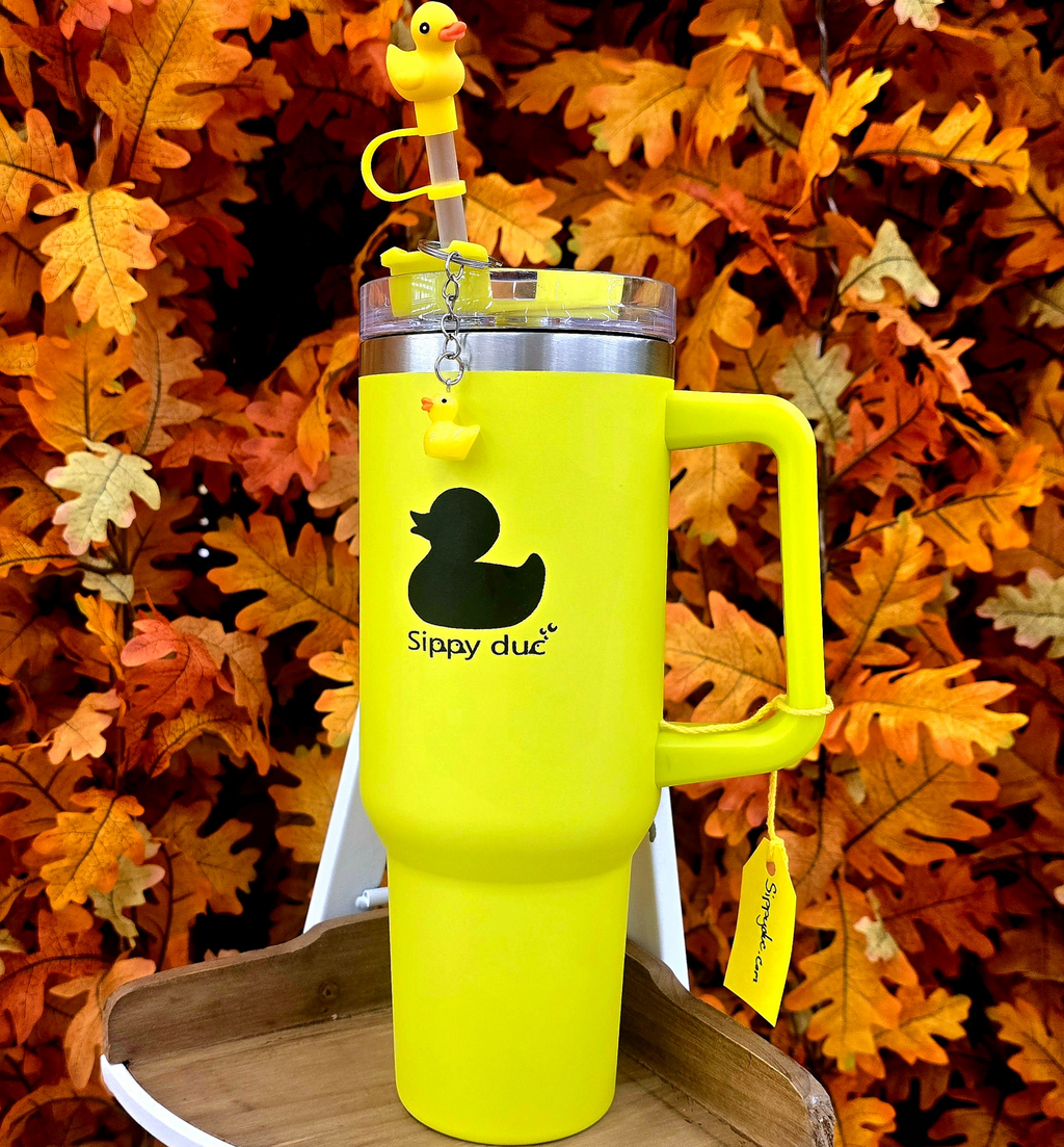 Sippy duc🫧 40oz Vacuum Insulated Stainless Steel Tumbler