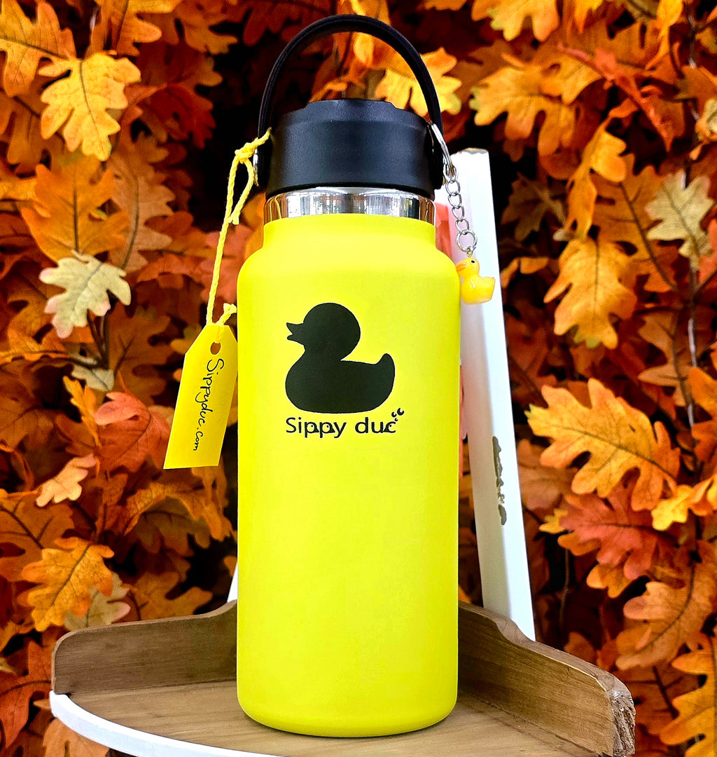 Sippy duc🫧 32oz Vacuum Insulated Water Bottle