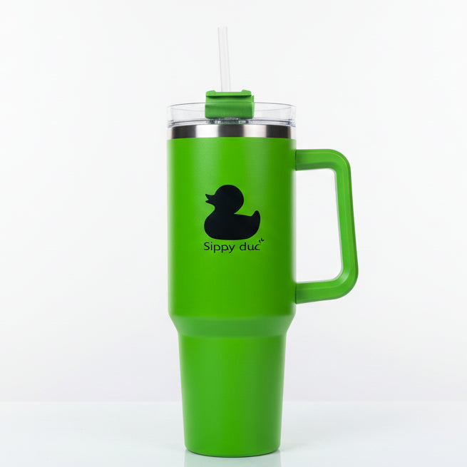 Sippy duc🫧 Limeade Green 40oz Vacuum Insulated Stainless Steel Tumbler