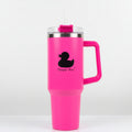 Sippy duc🫧 Scorching Pink 40oz Vacuum Insulated Water Bottle