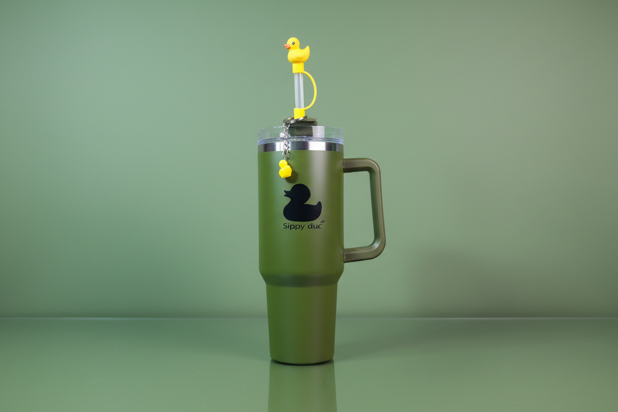 Sippy duc🫧 40oz Vacuum Insulated Stainless Steel Tumbler40oz Stainless Steel Tumbler | Cupholder Friendly | Keeps Ice 24H | Vacuum Insulated | Bright Yellow + Limited Colors