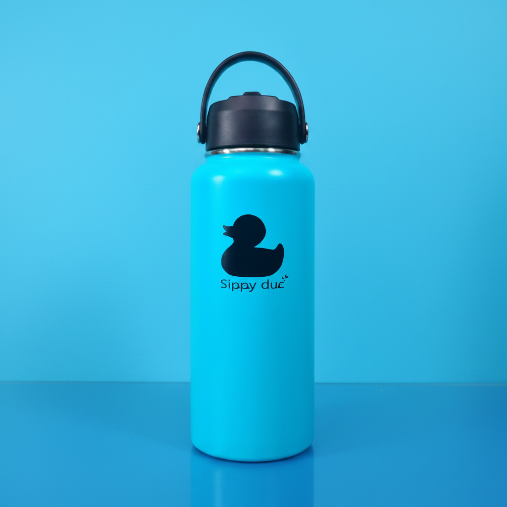 Sippy duc🫧 Vacuum Insulated Water Bottle