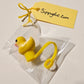 Sippyduc 3D 8mm Straw Topper  Charm [silicone]