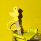 Sippyduc 3D 8mm Straw Topper  Charm [silicone]
